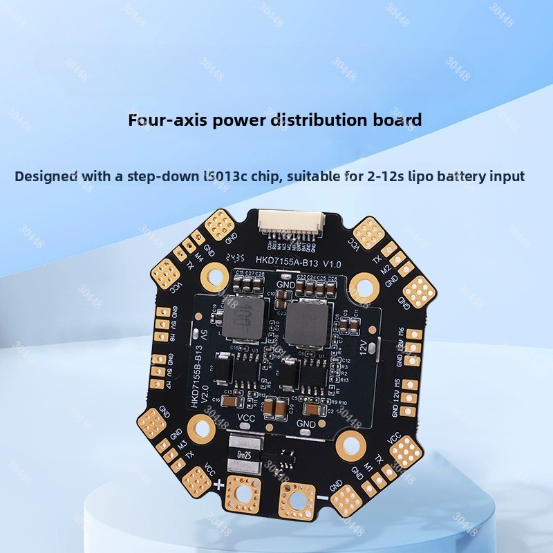 Drone Power Distribution Board - 12S hoogstroomverdeelbord voor racen Quadcopter Drone
