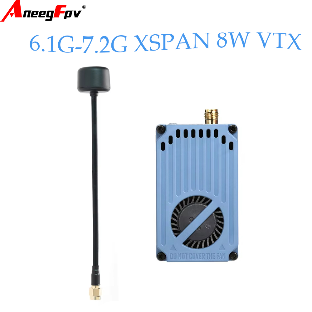 Drone Receiver - RUSHFPV 6.1‑7.2G 8W X61728 VTX Videozendermodule