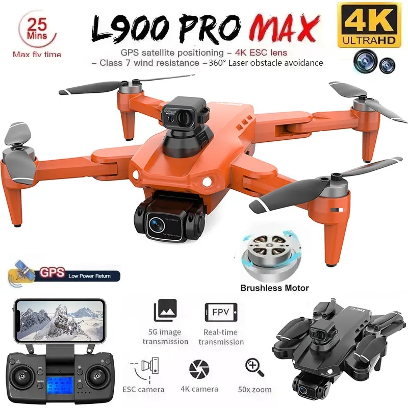 Drone Gps Module - L900 Pro MAX GPS-drone 4K Professionele