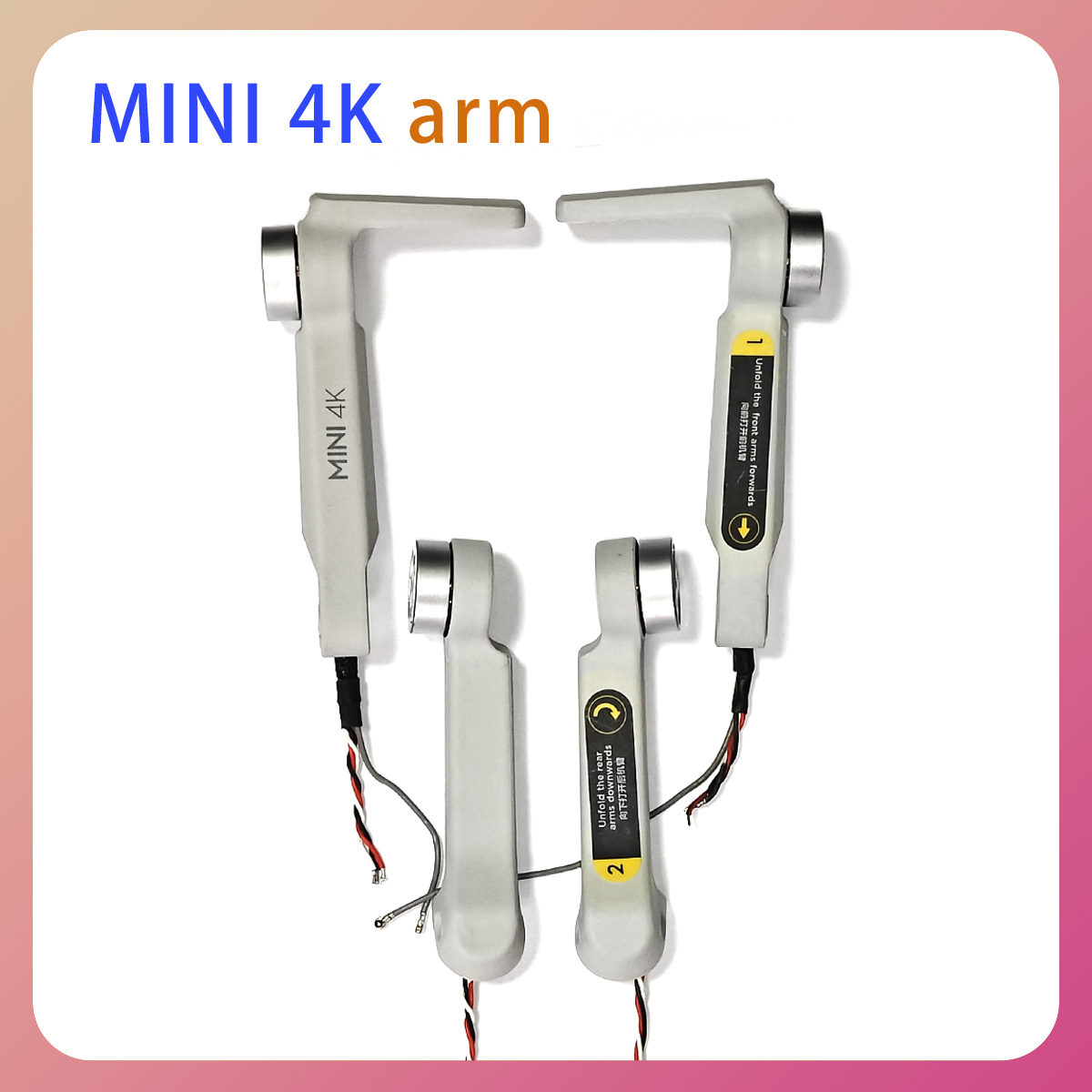 Drone Arm - Originele DJI Mini 4K linker, rechter,