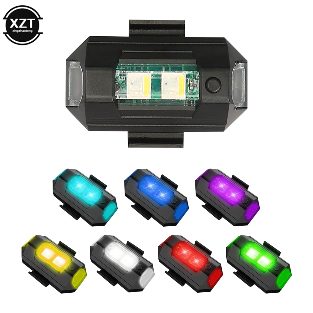 Drone Led Light - USB LED Anti-Collision Drone Stroboscooplicht Fiets