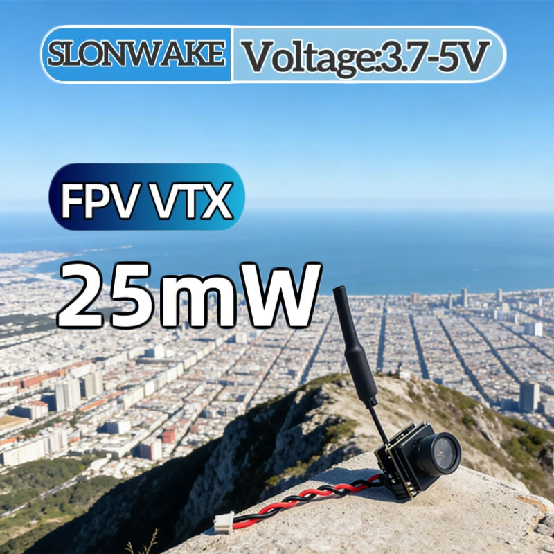 Drone Camera - SLONWAKE FPV 25mW vermogenssimulatie VTX geïntegreerde