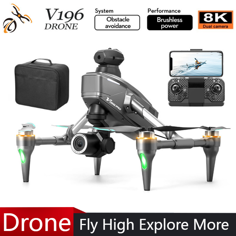 Drone Gimbal - 2025 V196 Automatische Obstakel vermijden Drone