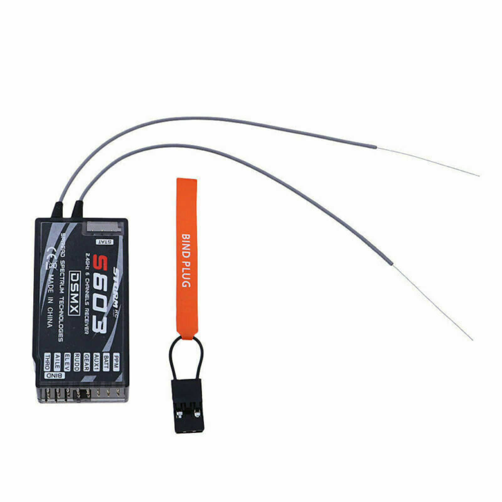 6CH 2.4GHz PPM S603 Ontvanger  - Drone Antenna recensie en prijs
