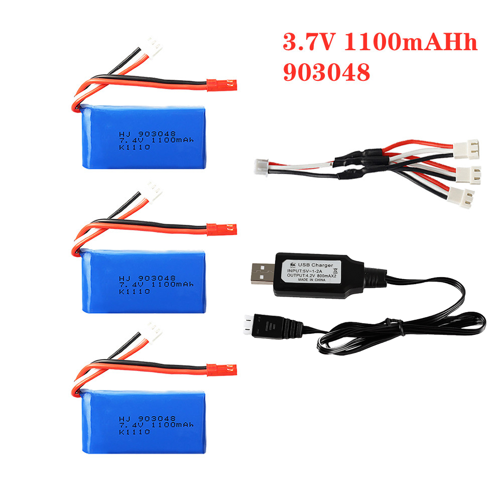 1-5 Stuks 7.4V 1100Mah 903048  - Drone Charger recensie en prijs