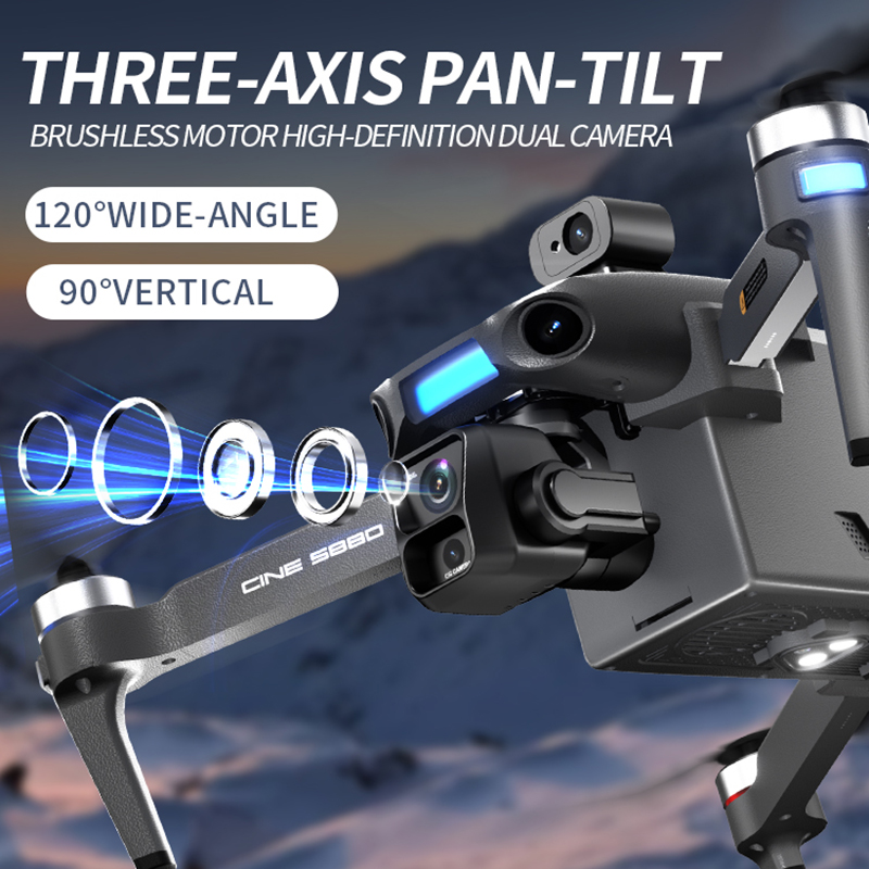 2026 Nieuwe 8K Dual Camera Dro - Drone Gps Mount recensie en prijs