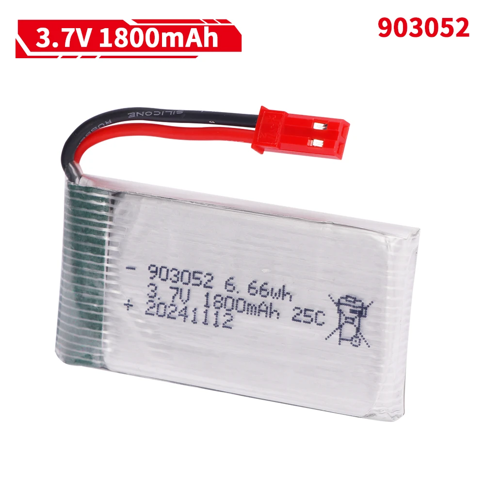 3.7V 1800mAh 903052 lipo Batte - Drone Charger recensie en prijs