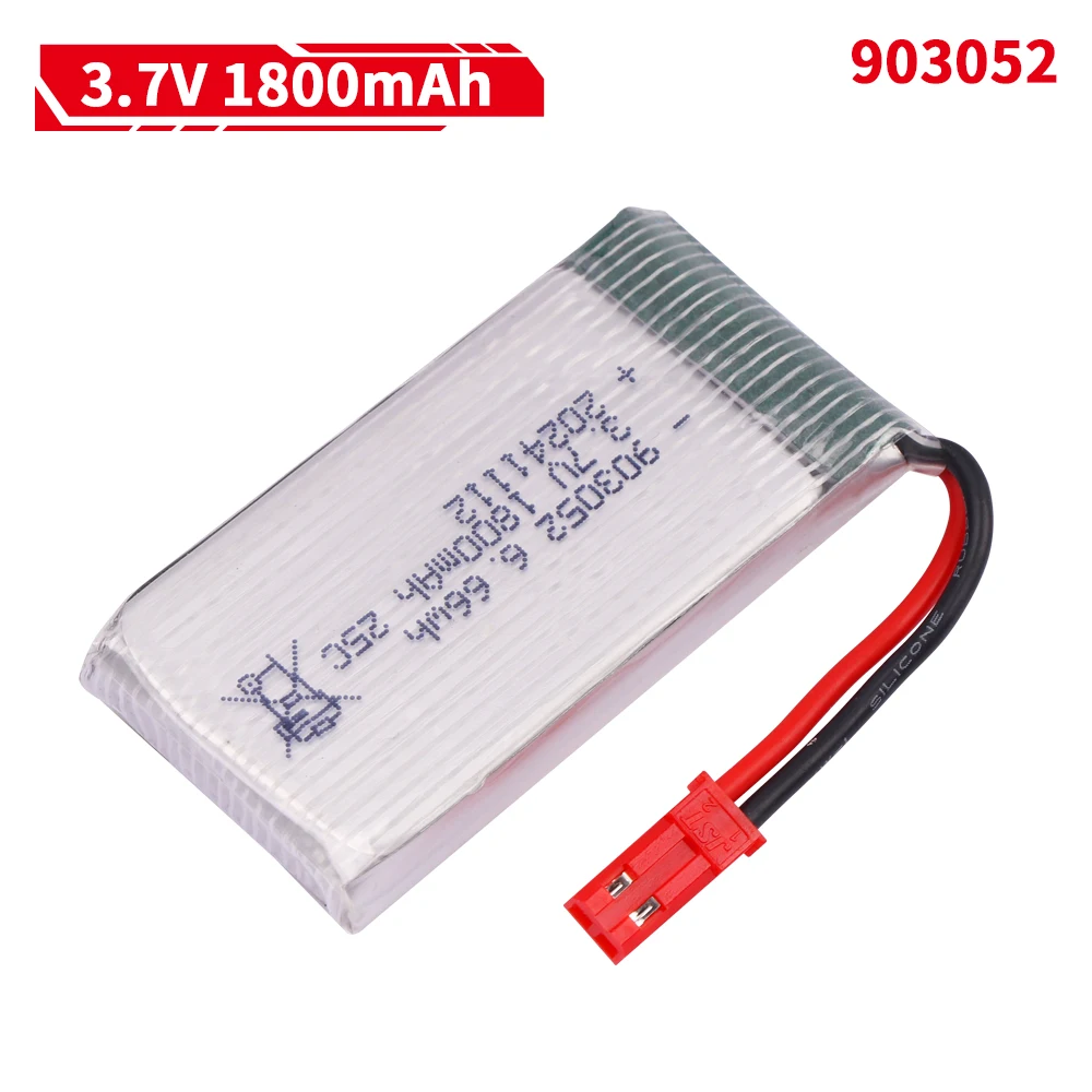 3.7V 1800mAh 903052 lipo Batte - Drone Charger recensie en prijs