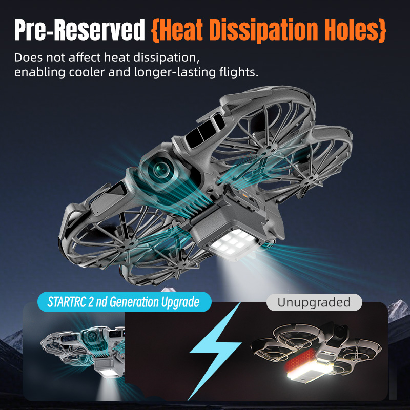 STARTRC LED-landingsgestel voo - Drone Led Light recensie en prijs